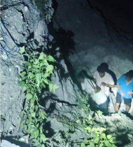 टनकपुर-पिथौरागढ़ मार्ग पर कार खाई में गिरी, पांच लोग घायल