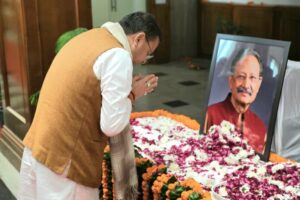 पूर्व मुख्यमंत्री खण्डूड़ी का जीवन सादगी, कर्तव्यनिष्ठा की मिसालः धामी